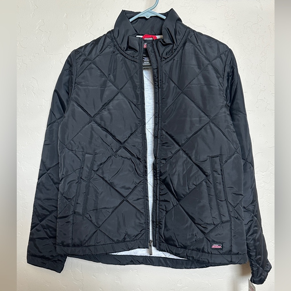 Women’s Dickies Gray Quilted Jacket NWT